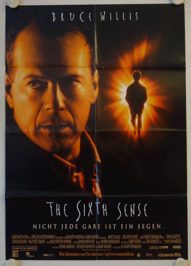 The Sixth Sense originales deutsches Filmplakat